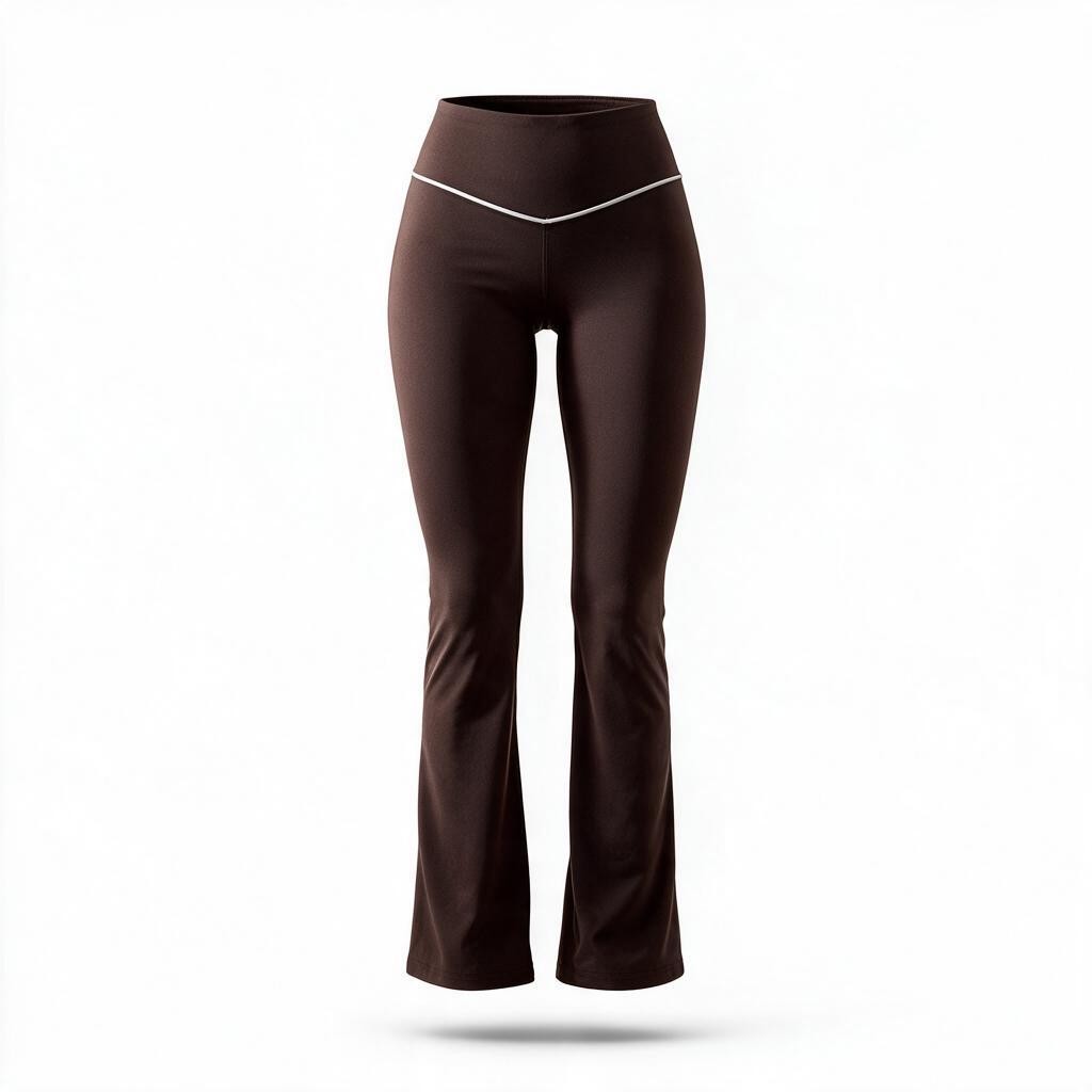 Leggings Acampanados Marrones