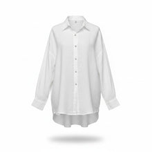 Cargar imagen en el visor de la galería, Camisa Blanca de Lino