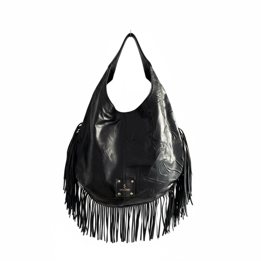 Bolsa hobo de piel para mujer