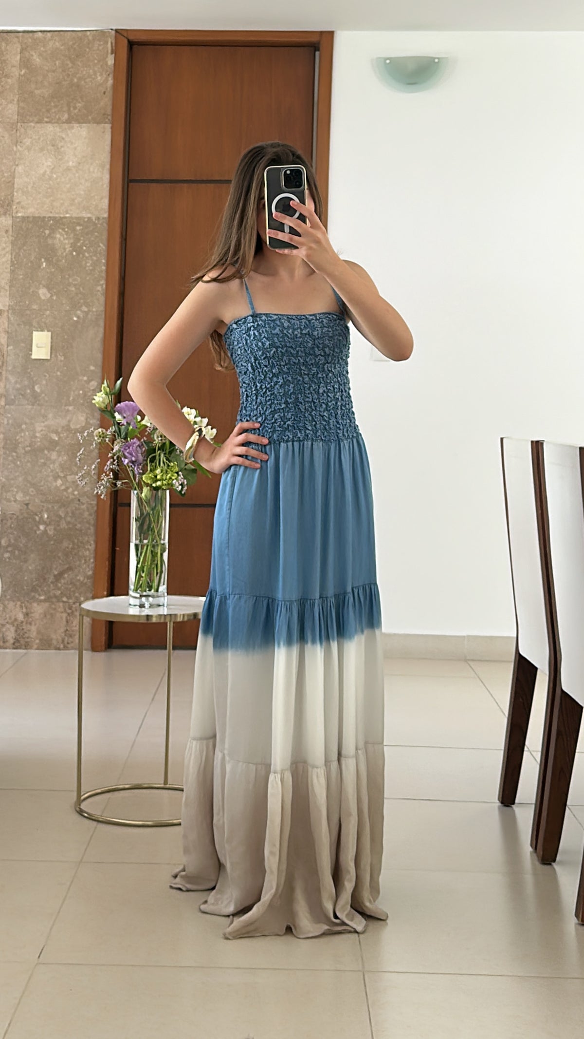 Vestido degradado de mujer de Erika Rivas Boutique