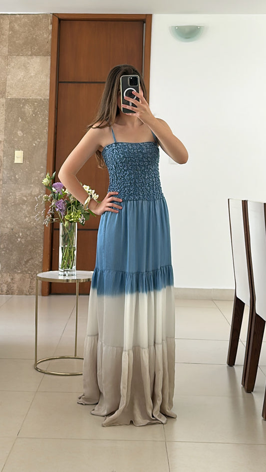 Vestido degradado de mujer de Erika Rivas Boutique