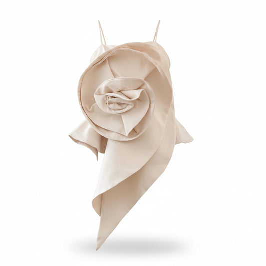 Top Champán con Maxi Flor 3D