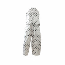 Cargar imagen en el visor de la galería, Conjunto Polka Dot Cuello Halter Azul Marino
